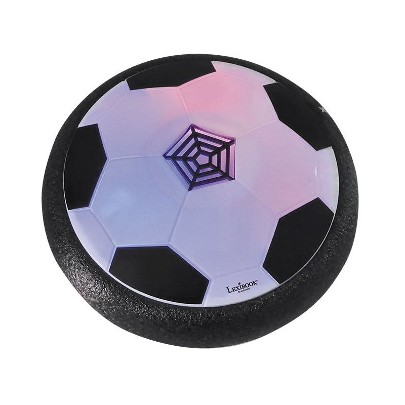 Disque de foot aéroglisseur en mousse lumineux avec cages de buts et