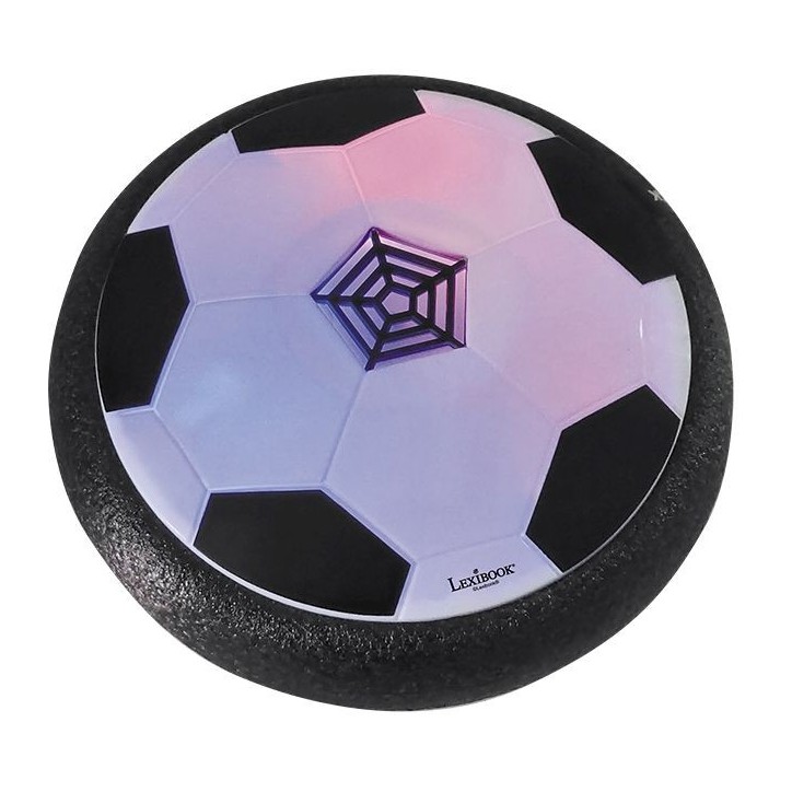 Disque de foot aéroglisseur en mousse lumineux avec cages de buts et ballon - LEXIBOOK Disque de foot aéroglisseur en mousse lumineux avec cages de buts et ballon - LEXIBOOK