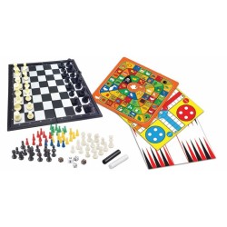 Jeux de société magnétiques – coffret 8 jeux en 1, De 2 a 6 joueu