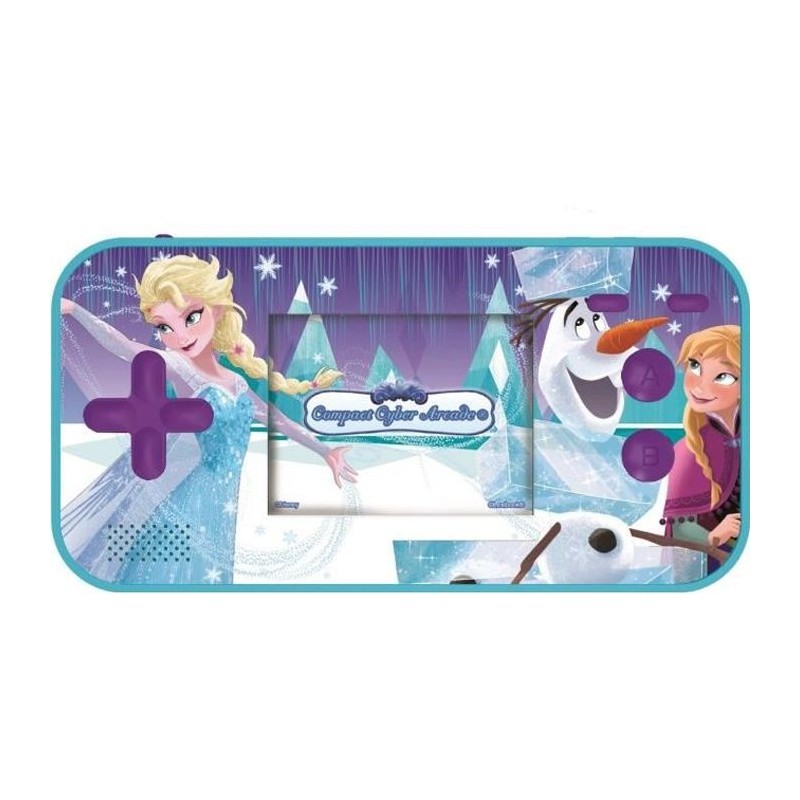 LA REINE DES NEIGES Console de jeux portable enfant Compact Cyber Arca LA REINE DES NEIGES Console de jeux portable enfant Compact Cyber Arca