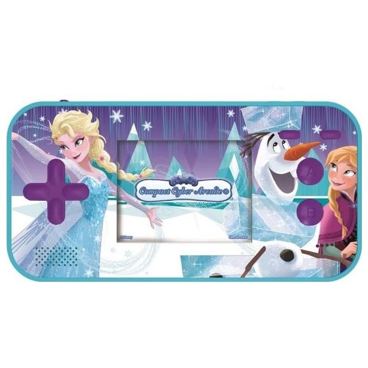 LA REINE DES NEIGES Console de jeux portable enfant Compact Cyber Arcade LEXIBOOK - 150 jeux LA REINE DES NEIGES Console de jeux portable enfant Compact Cyber Arcade LEXIBOOK - 150 jeux