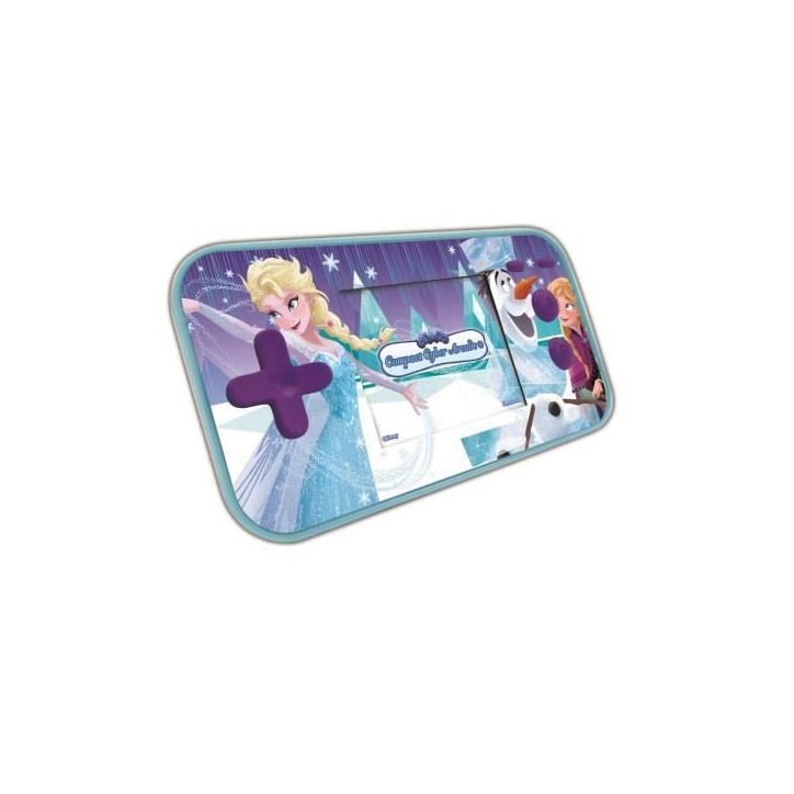 LA REINE DES NEIGES Console de jeux portable enfant Compact Cyber Arcade LEXIBOOK - 150 jeux LA REINE DES NEIGES Console de jeux portable enfant Compact Cyber Arcade LEXIBOOK - 150 jeux