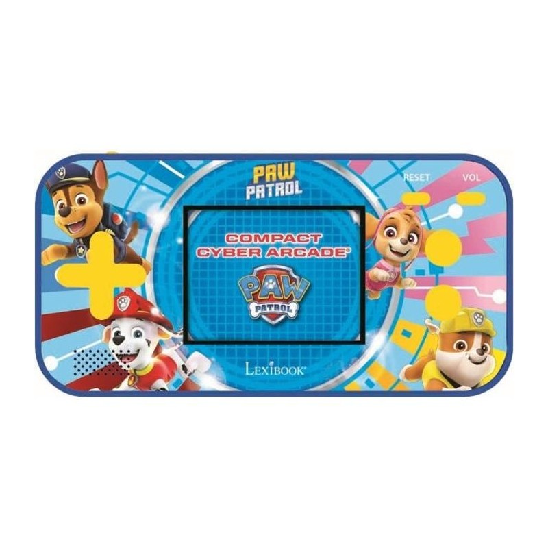 PAT' PATROUILLE Console de jeux portable enfant Compact Cyber Arcade L PAT' PATROUILLE Console de jeux portable enfant Compact Cyber Arcade L