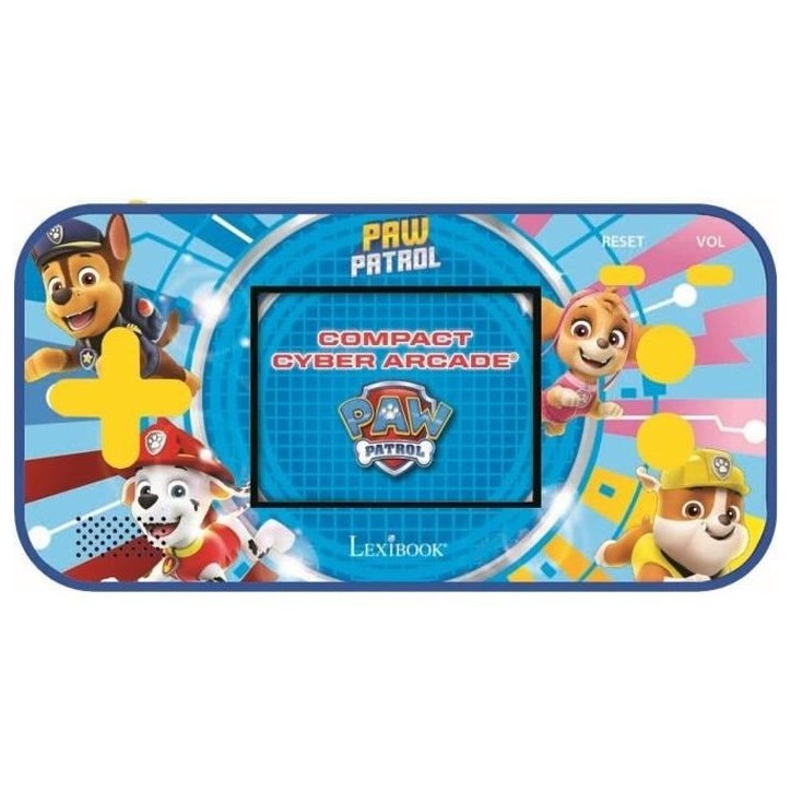 PAT' PATROUILLE Console de jeux portable enfant Compact Cyber Arcade LEXIBOOK - 150 jeux PAT' PATROUILLE Console de jeux portable enfant Compact Cyber Arcade LEXIBOOK - 150 jeux