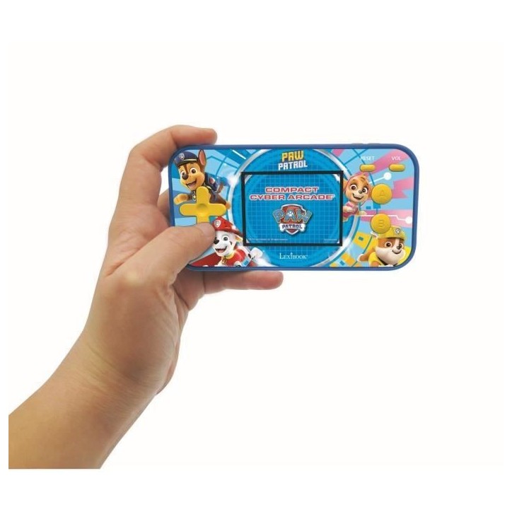 PAT' PATROUILLE Console de jeux portable enfant Compact Cyber Arcade LEXIBOOK - 150 jeux PAT' PATROUILLE Console de jeux portable enfant Compact Cyber Arcade LEXIBOOK - 150 jeux