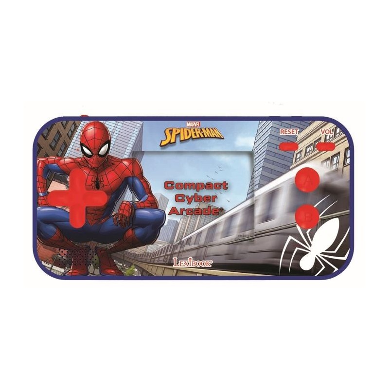 Console portable Compact Cyber Arcade SpiderMan - écran 2.5'' 150 jeu Console portable Compact Cyber Arcade SpiderMan - écran 2.5'' 150 jeu