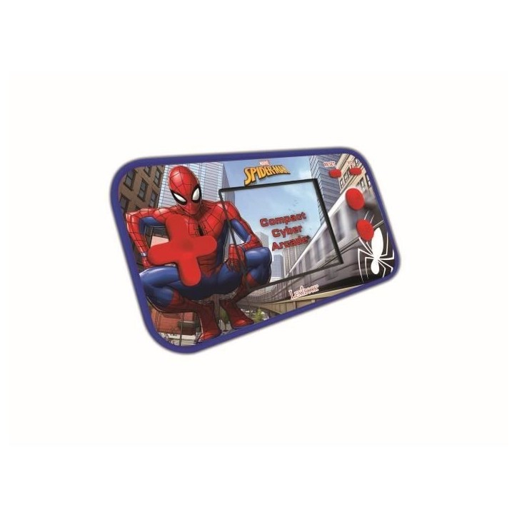 Console portable Compact Cyber Arcade SpiderMan - écran 2.5'' 150 jeux dont 10 SpiderMan Console portable Compact Cyber Arcade SpiderMan - écran 2.5'' 150 jeux dont 10 SpiderMan