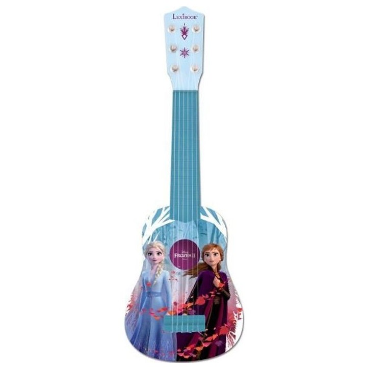 Lexibook - Guitare enfant Reine des Neiges - Bleu - 53cm Lexibook - Guitare enfant Reine des Neiges - Bleu - 53cm