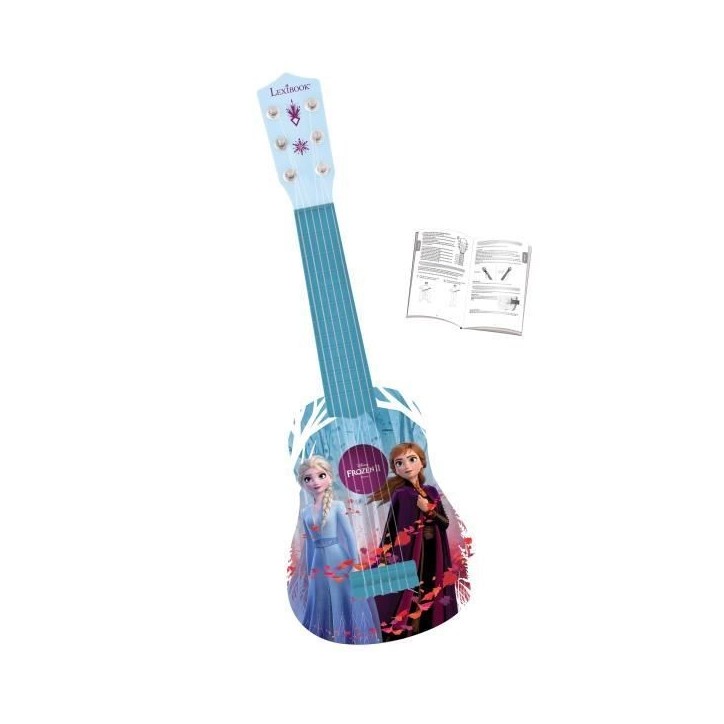 Lexibook - Guitare enfant Reine des Neiges - Bleu - 53cm Lexibook - Guitare enfant Reine des Neiges - Bleu - 53cm