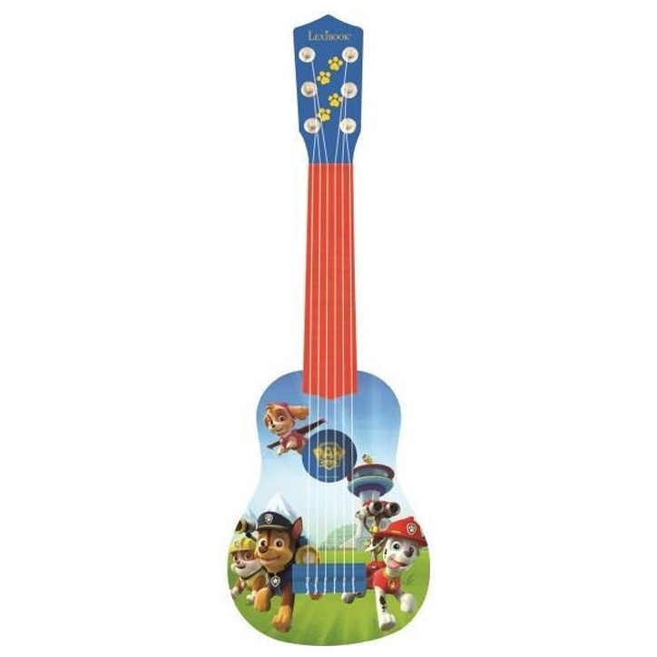 Lexibook - Ma premiere guitare Pat' Patrouille - 53 cm - Guide d'apprentissage inclus