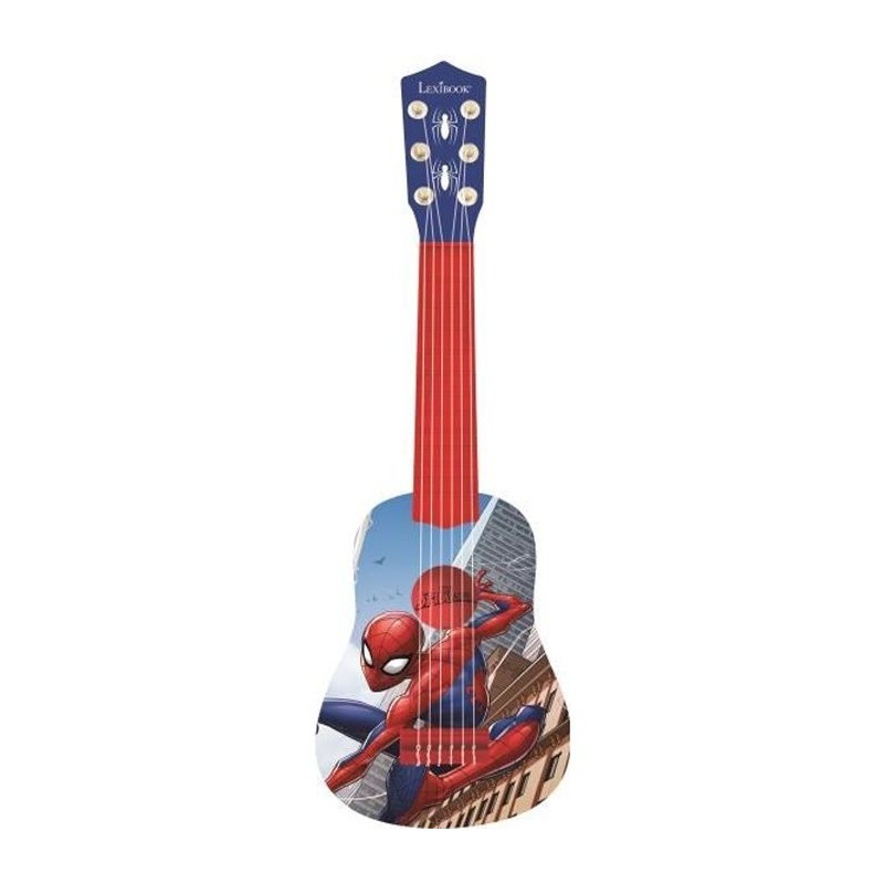 Lexibook - Ma Premiere Guitare Spider-Man - 53cm - Guide d'apprentissa Lexibook - Ma Premiere Guitare Spider-Man - 53cm - Guide d'apprentissa