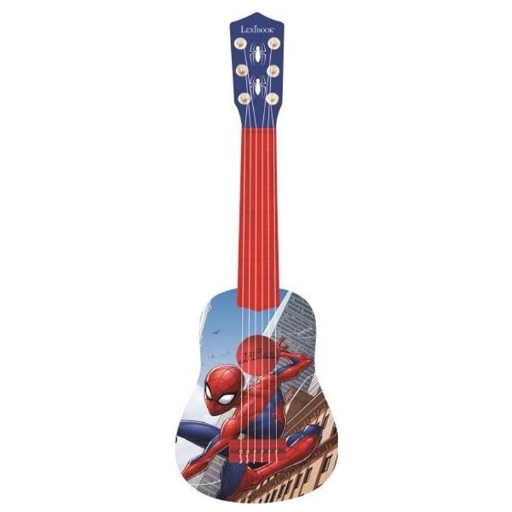 Lexibook - Ma Premiere Guitare Spider-Man - 53cm - Guide d'apprentissage inclus Lexibook - Ma Premiere Guitare Spider-Man - 53cm - Guide d'apprentissage inclus