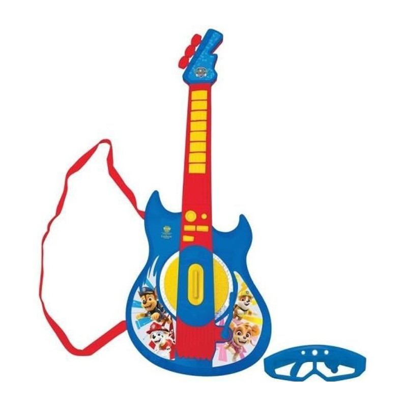 * Une super guitare électronique Pat patrouille et des lunettes avec * Une super guitare électronique Pat patrouille et des lunettes avec
