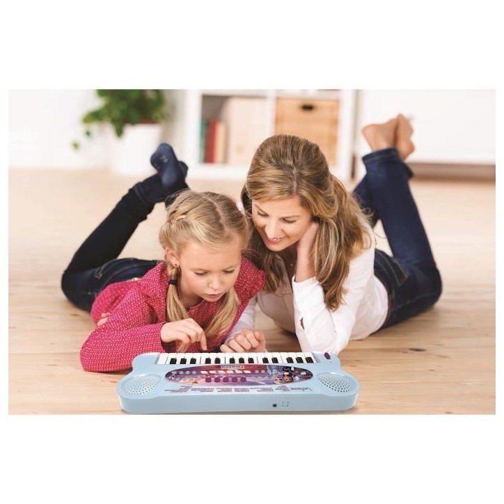LA REINE DES NEIGES - Clavier Électronique Musical avec Micro (32 touches) - LEXIBOOK LA REINE DES NEIGES - Clavier Électronique Musical avec Micro (32 touches) - LEXIBOOK