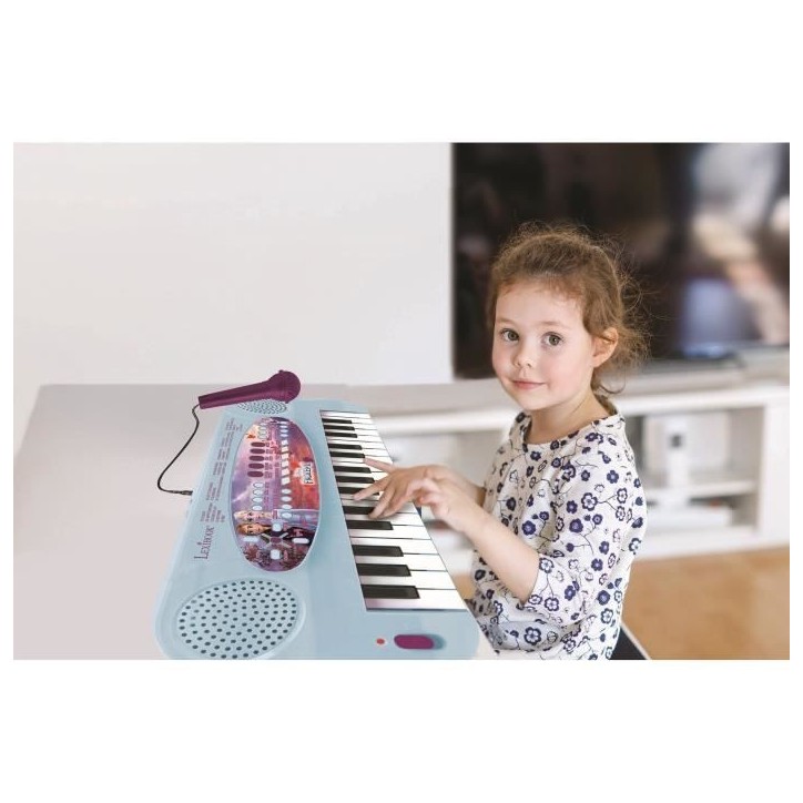 LA REINE DES NEIGES - Clavier Électronique Musical avec Micro (32 touches) - LEXIBOOK LA REINE DES NEIGES - Clavier Électronique Musical avec Micro (32 touches) - LEXIBOOK