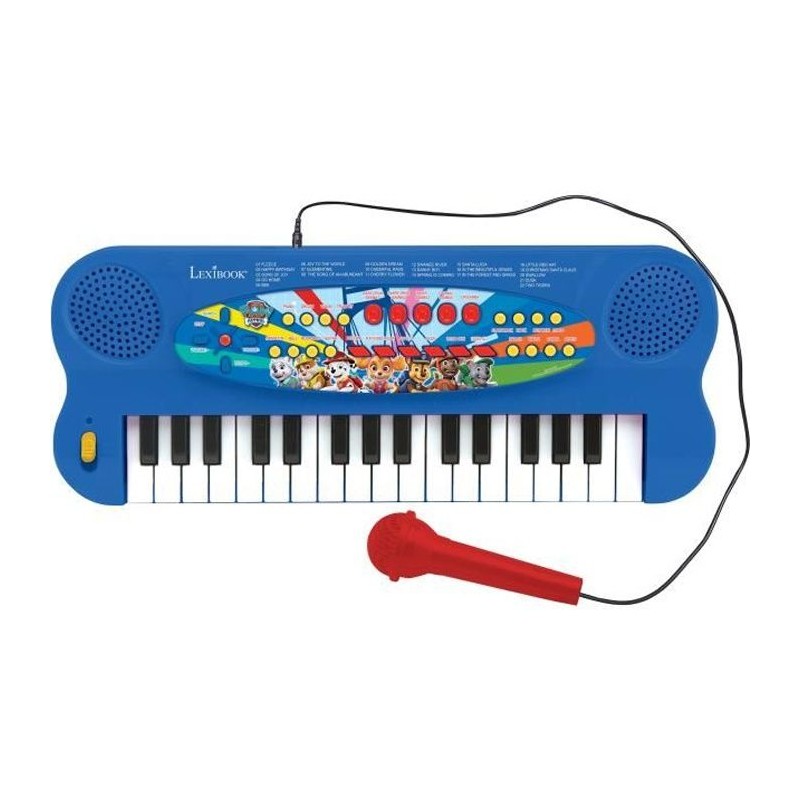 PAT' PATROUILLE - Clavier Électronique Musical avec Micro (32 touches PAT' PATROUILLE - Clavier Électronique Musical avec Micro (32 touches