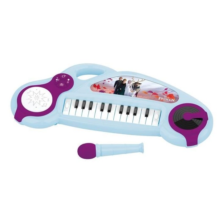 Piano électronique pour enfants La Reine des Neiges avec effets lumineux Piano électronique pour enfants La Reine des Neiges avec effets lumineux