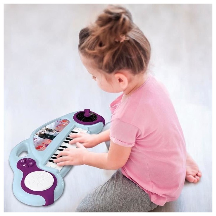 Piano électronique pour enfants La Reine des Neiges avec effets lumineux Piano électronique pour enfants La Reine des Neiges avec effets lumineux