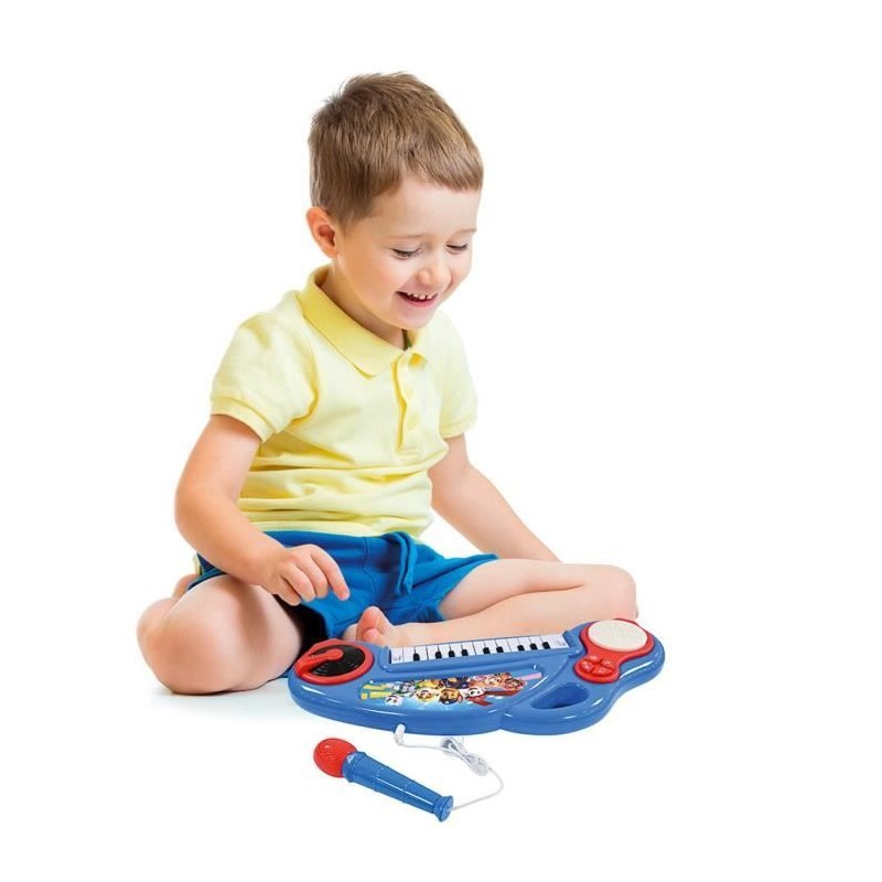 Piano électronique pour enfants La Pat' Patrouille avec effets lumine Piano électronique pour enfants La Pat' Patrouille avec effets lumine