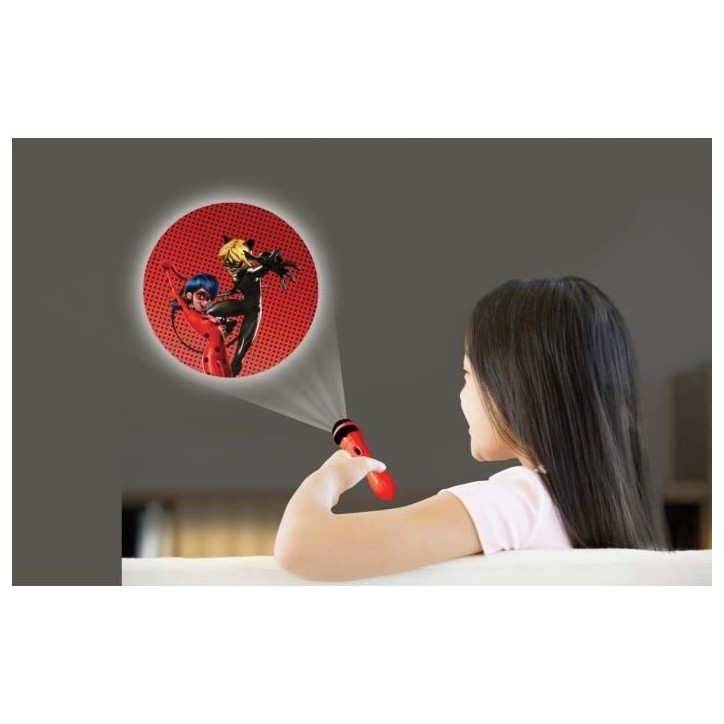 Projecteur a histoires et lampe torche Miraculous - LEXIBOOK - LP MIRA - Enfant - Rouge Projecteur a histoires et lampe torche Miraculous - LEXIBOOK - LP MIRA - Enfant - Rouge