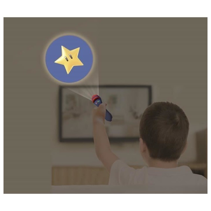 Projecteur a histoires et lampe torche Super Mario - LEXIBOOK - Mixte - Bleu - 3 ans et plus Projecteur a histoires et lampe torche Super Mario - LEXIBOOK - Mixte - Bleu - 3 ans et plus