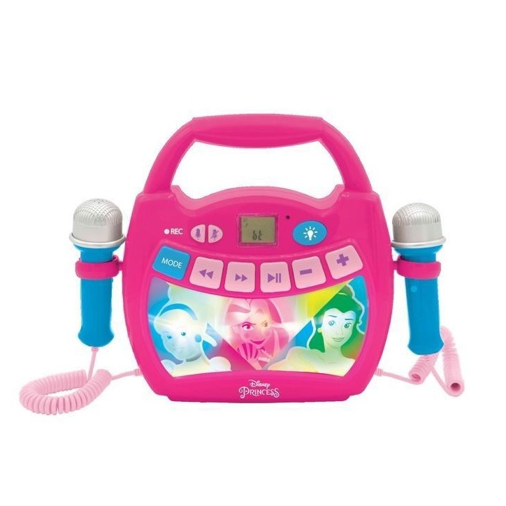 Enceinte Bluetooth Disney Princesses - LEXIBOOK - Effets Lumineux, Micros, Batterie Rechargeable Enceinte Bluetooth Disney Princesses - LEXIBOOK - Effets Lumineux, Micros, Batterie Rechargeable