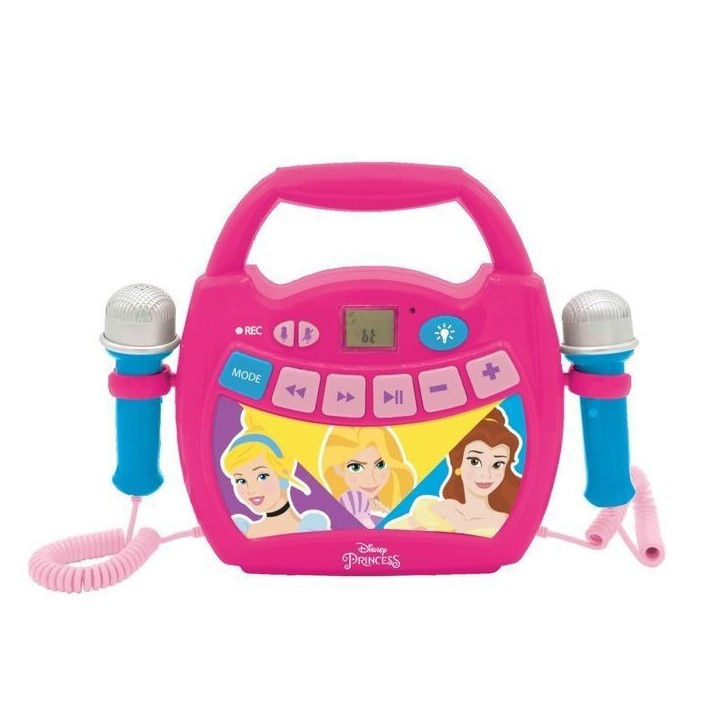 Enceinte Bluetooth Disney Princesses - LEXIBOOK - Effets Lumineux, Micros, Batterie Rechargeable Enceinte Bluetooth Disney Princesses - LEXIBOOK - Effets Lumineux, Micros, Batterie Rechargeable