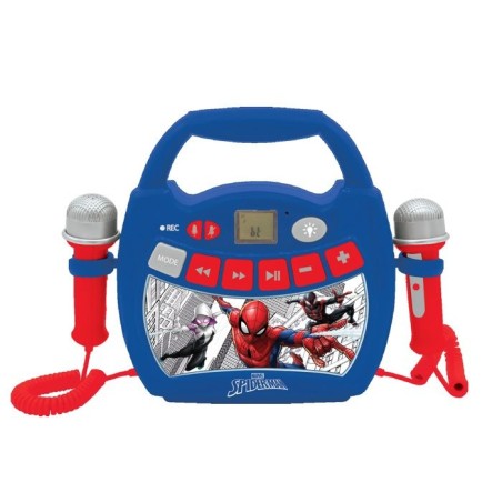 Enceinte Bluetooth Spider-Man - LEXIBOOK - Effets Lumineux, Micros, Ka