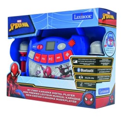 Enceinte Bluetooth Spider-Man - LEXIBOOK - Effets Lumineux, Micros, Ka
