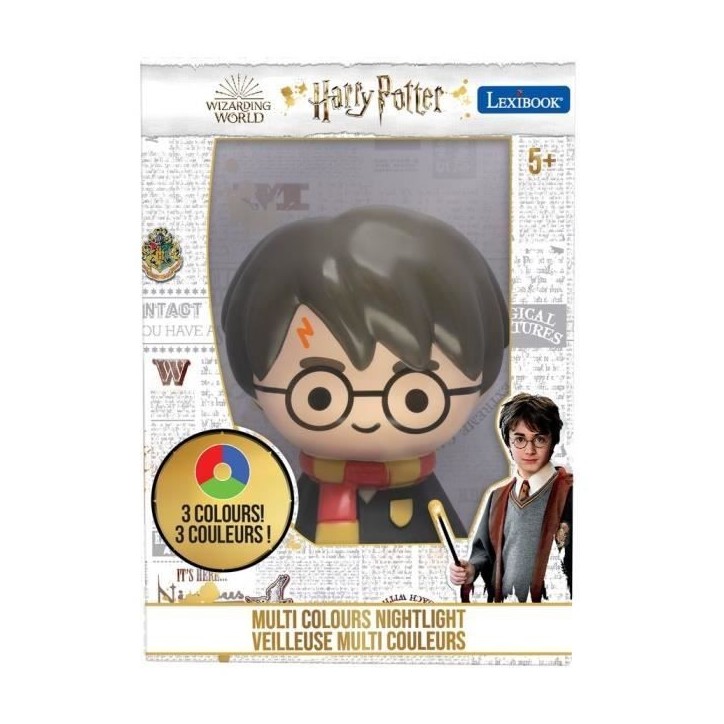 HARRY POTTER - Veilleuse 3D - Variation de couleurs - LEXIBOOK HARRY POTTER - Veilleuse 3D - Variation de couleurs - LEXIBOOK