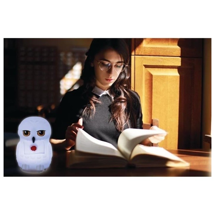 HARRY POTTER - Veilleuse 3D Edwige - Diffusion lumiere en couleurs - LEXIBOOK HARRY POTTER - Veilleuse 3D Edwige - Diffusion lumiere en couleurs - LEXIBOOK