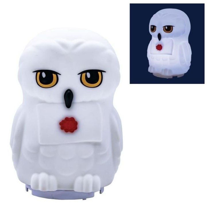 HARRY POTTER - Veilleuse 3D Edwige - Diffusion lumiere en couleurs - LEXIBOOK HARRY POTTER - Veilleuse 3D Edwige - Diffusion lumiere en couleurs - LEXIBOOK