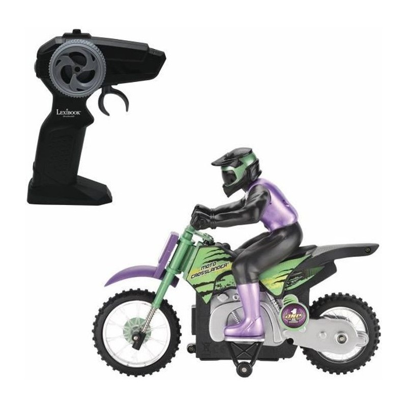 Moto Crosslander LEXIBOOK - Radiocommande 2.4 Ghz - Cascade extreme av Moto Crosslander LEXIBOOK - Radiocommande 2.4 Ghz - Cascade extreme av