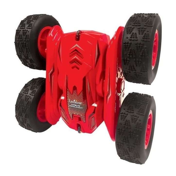Voiture télécommandée Tumbling Crosslander - LEXIBOOK - Rotation a 360°, conduite sur 2 roues et lumieres Voiture télécommandée Tumbling Crosslander - LEXIBOOK - Rotation a 360°, conduite sur 2 roues et lumieres