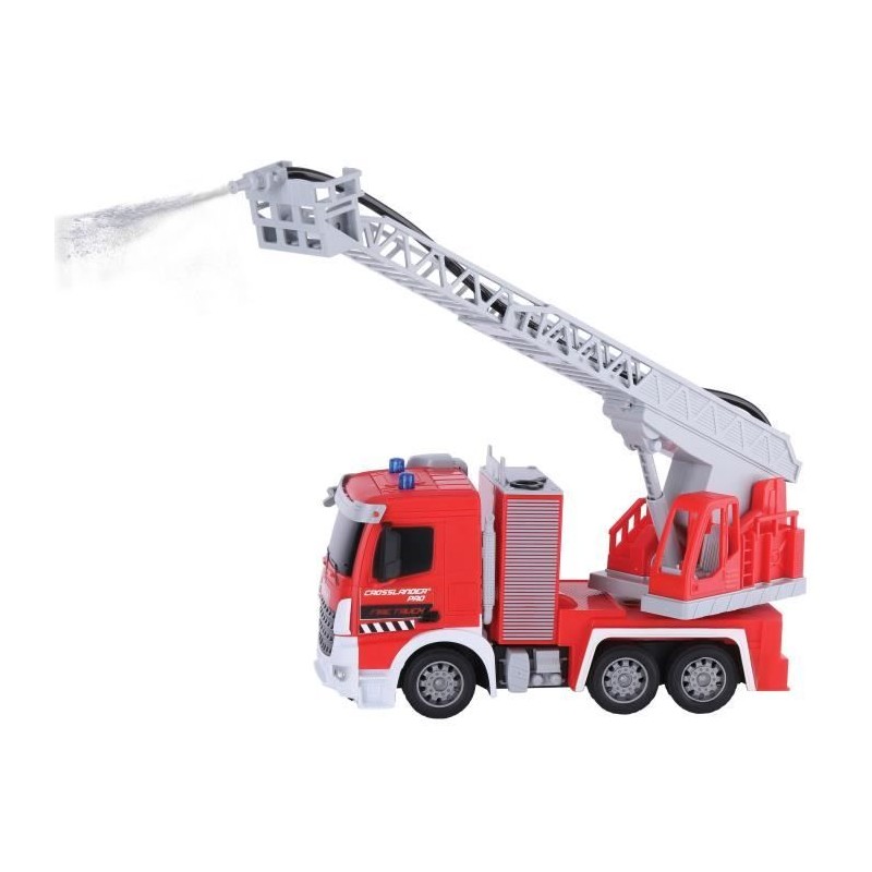 Camion de pompiers télécommandé LEXIBOOK CROSSLANDER PRO avec effet Camion de pompiers télécommandé LEXIBOOK CROSSLANDER PRO avec effet