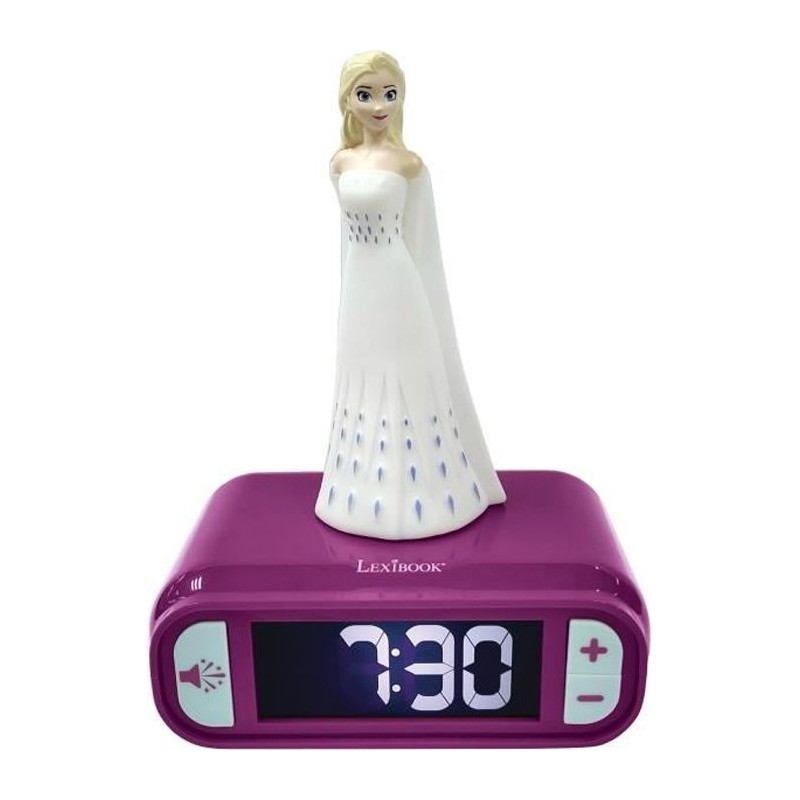 Réveil veilleuse digital LEXIBOOK - La Reine Des Neiges 2 - 3D lumine Réveil veilleuse digital LEXIBOOK - La Reine Des Neiges 2 - 3D lumine