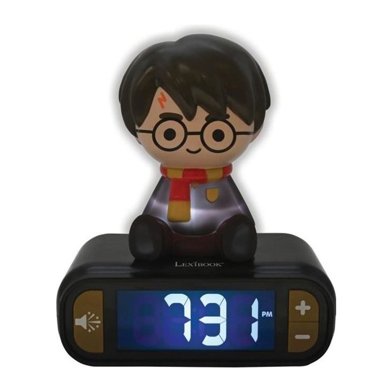 Réveil veilleuse digital LEXIBOOK - Harry Potter - 3D lumineux et son Réveil veilleuse digital LEXIBOOK - Harry Potter - 3D lumineux et son