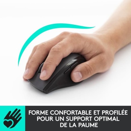 Souris - Sans fil - Logitech - M705 Marathon - Gris