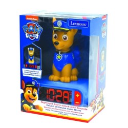 Réveil veilleuse digital LEXIBOOK - Pat' Patrouille - Chase 3D lumine