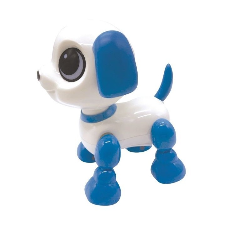 Lexibook - Power Puppy Mini - Chien robot avec effets lumineux et sonores, contrôle par claquement de main Lexibook - Power Puppy Mini - Chien robot avec effets lumineux et sonores, contrôle par claquement de main