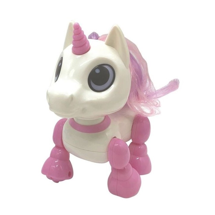 Robot Licorne Power Unicorn Mini - Effets Lumineux et Sonores - Contrôle par Claquement de Main - Répétition Robot Licorne Power Unicorn Mini - Effets Lumineux et Sonores - Contrôle par Claquement de Main - Répétition