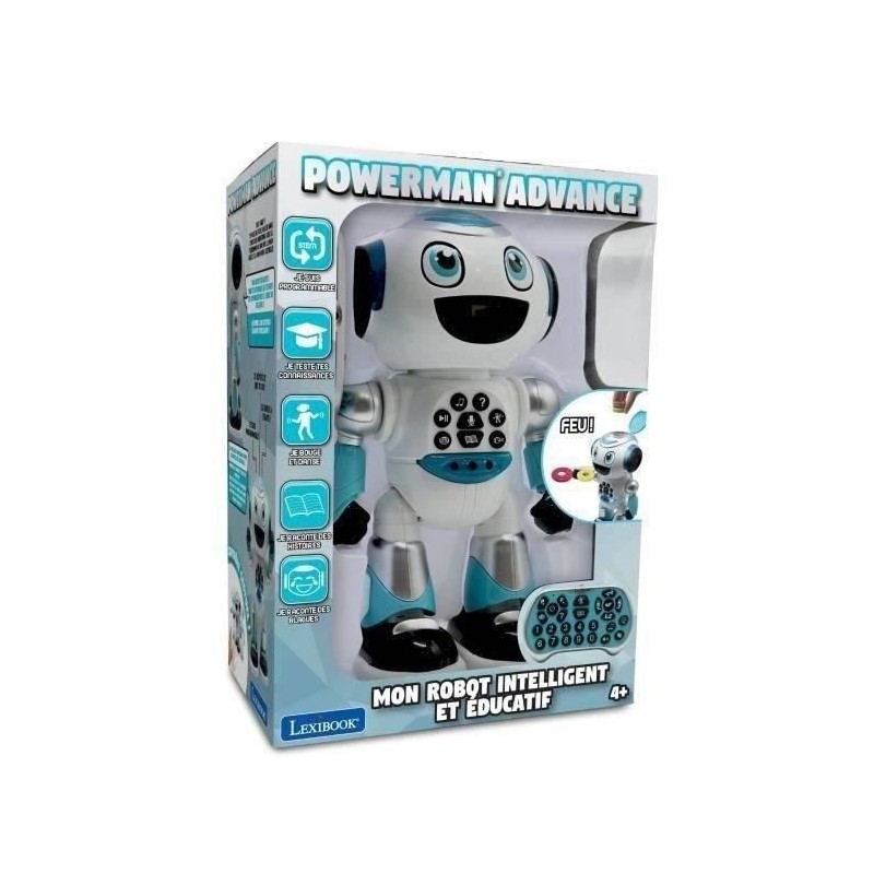 Lexbook - Robot Programmable Powerman Advance - Quiz, Musique, Jeux, H Lexbook - Robot Programmable Powerman Advance - Quiz, Musique, Jeux, H
