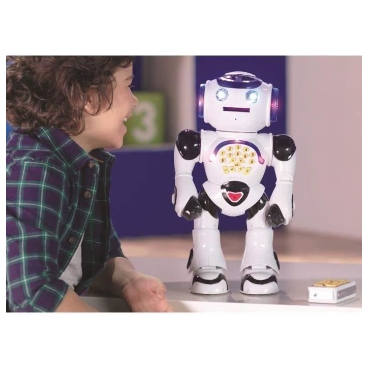 POWERMAN - Mon Premier Robot Ludo-Éducatif (Français), sons et lumieres - LEXIBOOK POWERMAN - Mon Premier Robot Ludo-Éducatif (Français), sons et lumieres - LEXIBOOK
