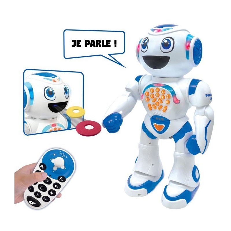 POWERMAN STAR Robot Interactif pour Jouer et Apprendre avec contrôle