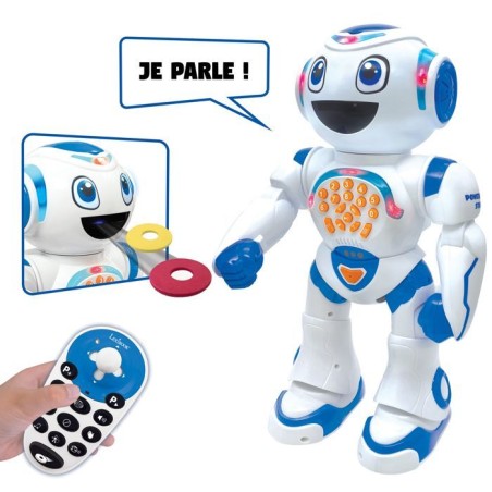 POWERMAN STAR Robot Interactif pour Jouer et Apprendre avec contrôle