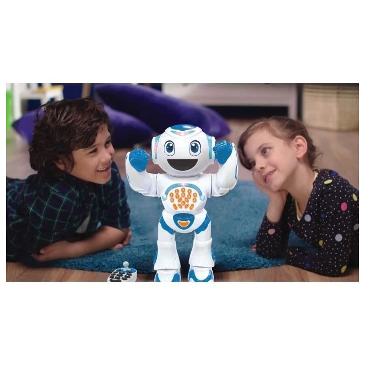 POWERMAN STAR Robot Interactif pour Jouer et Apprendre avec contrôle gestuel et télécommande (Français) POWERMAN STAR Robot Interactif pour Jouer et Apprendre avec contrôle gestuel et télécommande (Français)