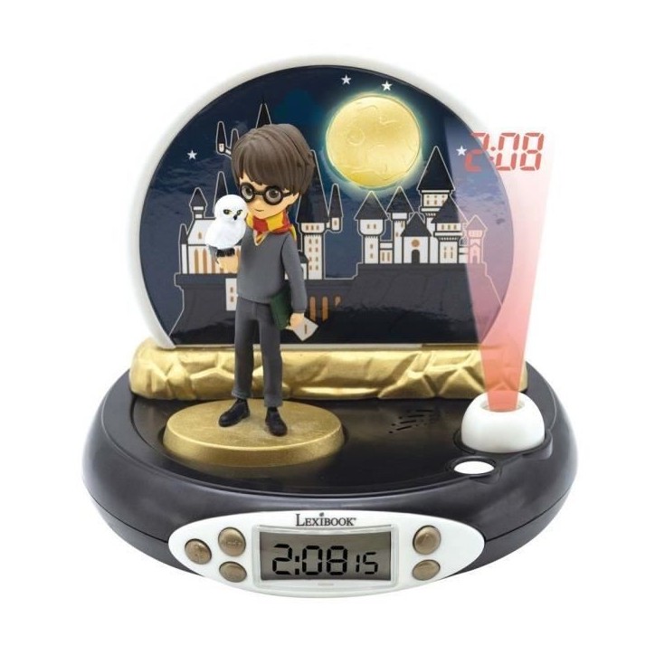 Réveil Projecteur Harry Potter 3D - Sons magiques - LEXIBOOK Réveil Projecteur Harry Potter 3D - Sons magiques - LEXIBOOK
