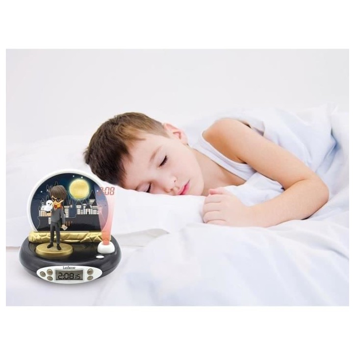 Réveil Projecteur Harry Potter 3D - Sons magiques - LEXIBOOK Réveil Projecteur Harry Potter 3D - Sons magiques - LEXIBOOK