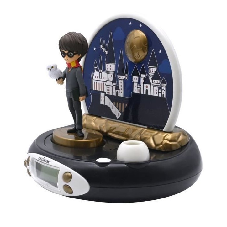 Réveil Projecteur Harry Potter 3D - Sons magiques - LEXIBOOK Réveil Projecteur Harry Potter 3D - Sons magiques - LEXIBOOK