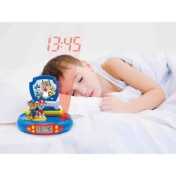 PAT' PATROUILLE - Réveil Projecteur avec Sons pour chambre enfant - L